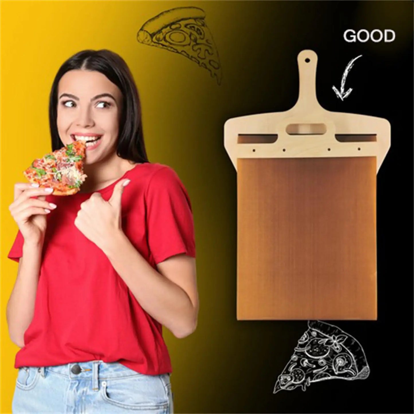 Slide 'n Serve Pizza Peel