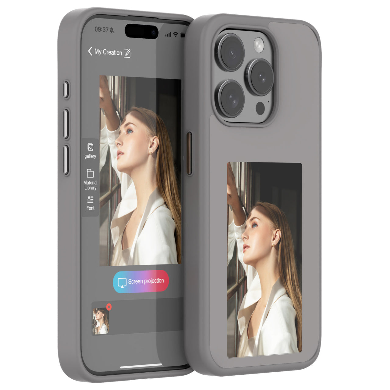 E-Ink Phone Case